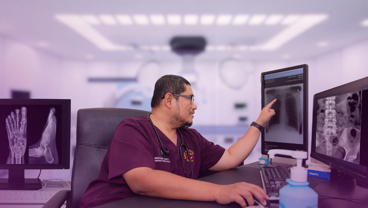 pemeriksaan x-ray di klinik bukit serdang