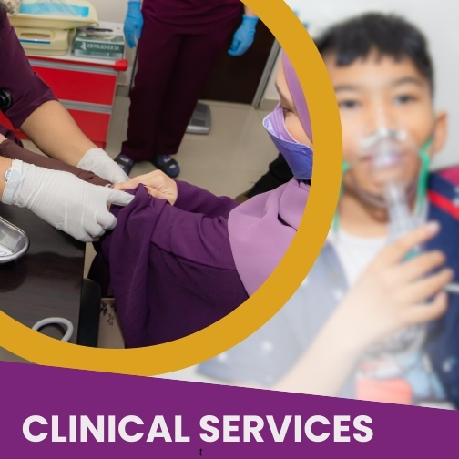 Clinical services in Klinik Bukit Serdang