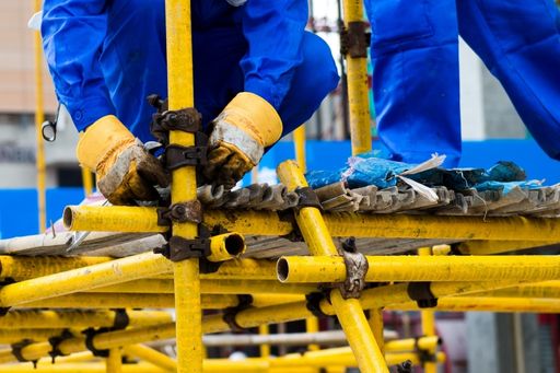 scaffolding medical examination